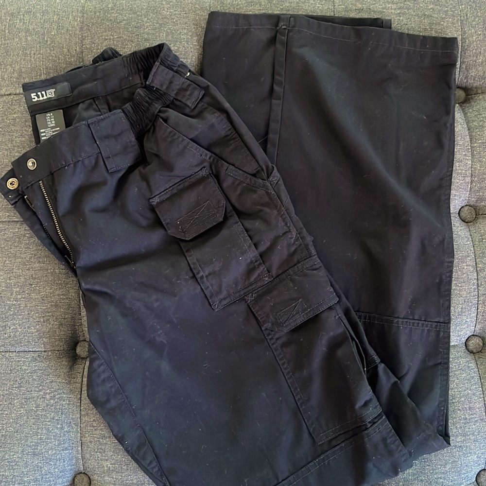 Women’s 5.11 Tactical  Black Size 8 Long Pants